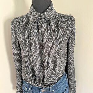Sale! EUC snake print blouse